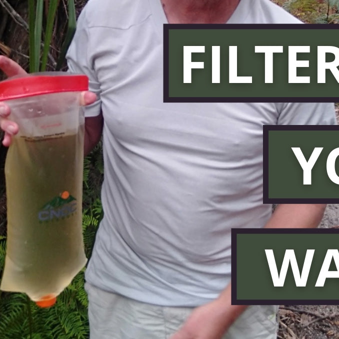 WHO TO FILTER YOUR WATER WHILE HIKING