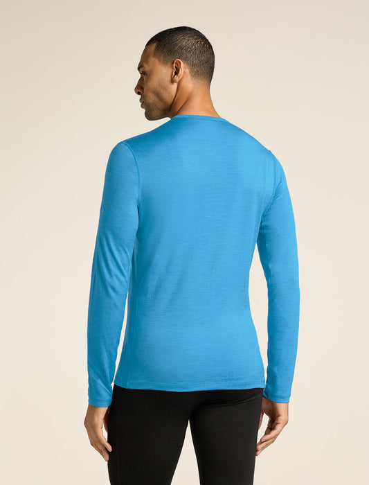 Icebreaker Men's Merino 200 Oasis Long Sleeve Crewe Thermal Top