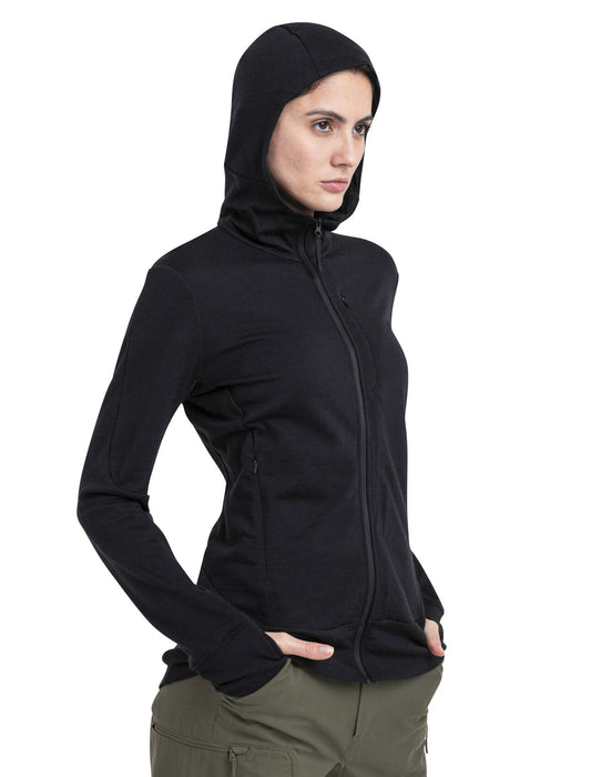 Icebreaker Women's Merino 260 Quantum Long Sleeve Zip Hoodie