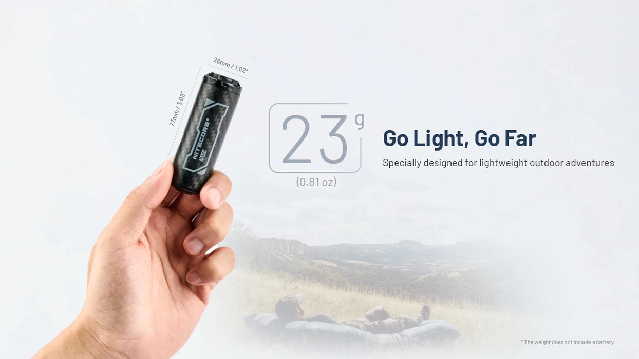 Nitecore AP05C Carbon Fiber Sleeping Pad Pump