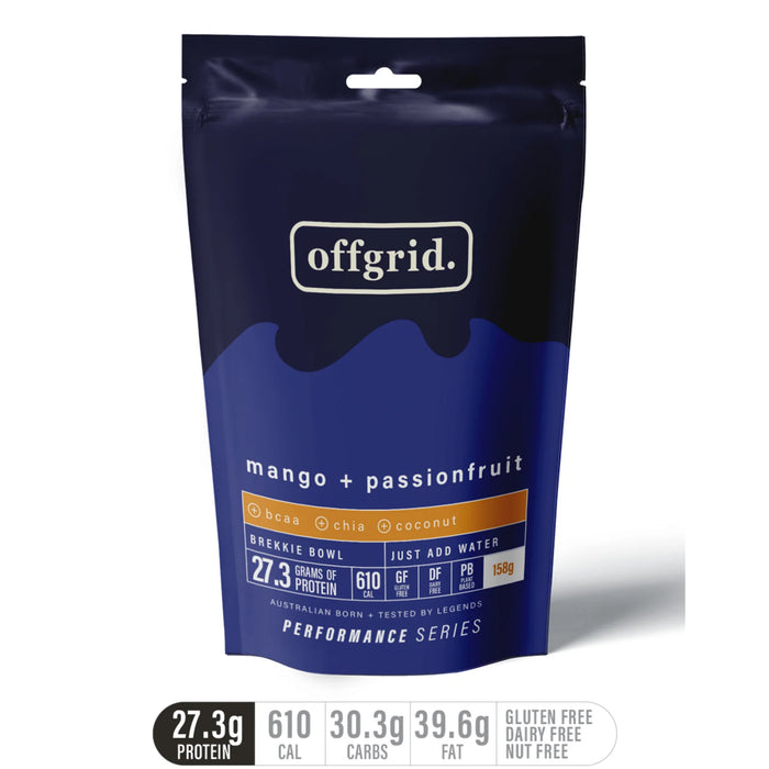 Offgrid Performance Series Breakfast Bowl Mango & Passionfruit