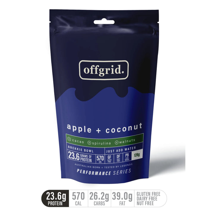 Offgrid Performance Series Breakfast Bowl Apple & Coconut