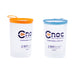Curn Collapsible Cups, Pair (Orange and Blue)