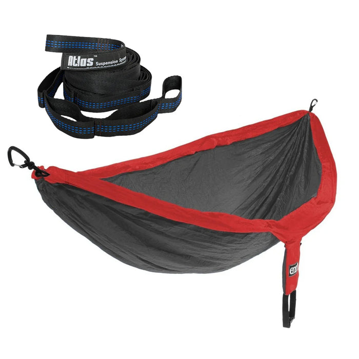 Eno DoubleNest Hammock & Atlas Strap Bundle