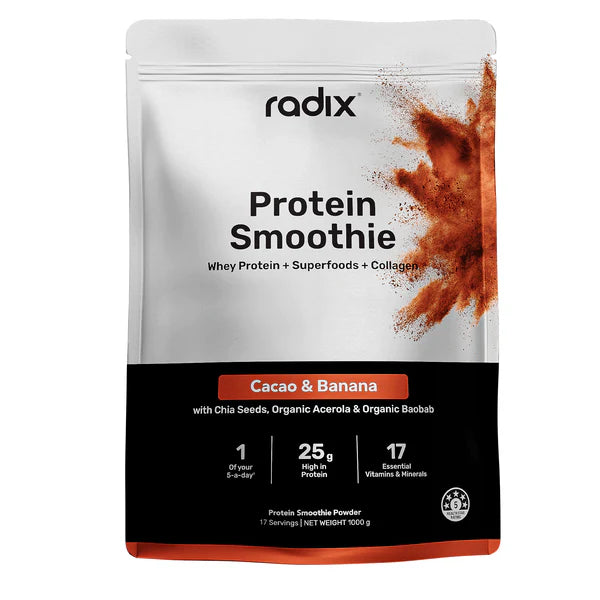 Radix Nutrition Whey Protein Smoothie