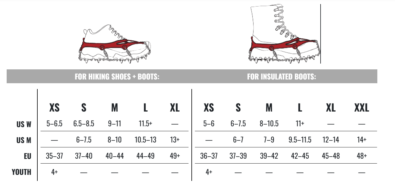 Kahtoola MICROspikes Footwear Traction