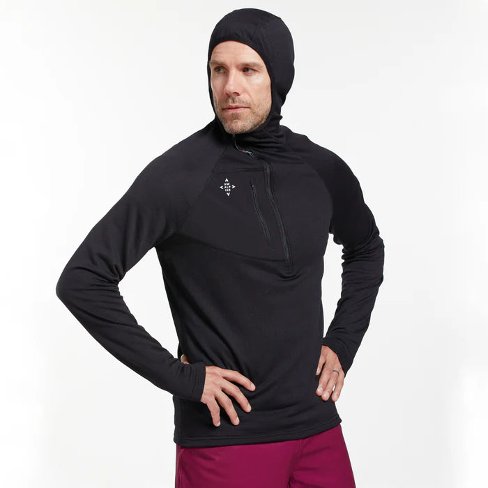 NW Alpine Black Spider Hoody Men's