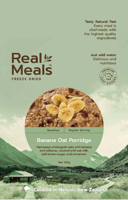 Real Meals Banana Oat Porridge