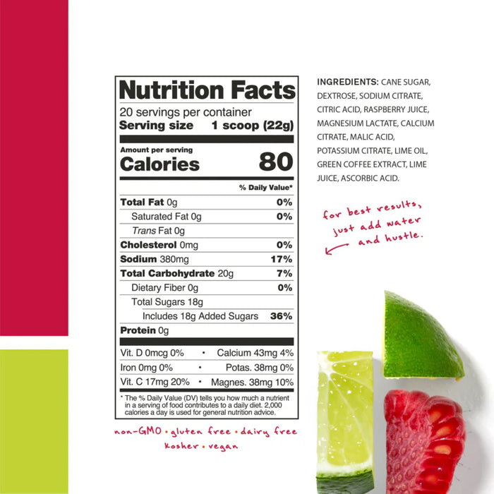 Skratch Sport Hydration Drink Mix 440g (20 Serving Bag)