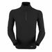 Slinx Quarter Zip Polo Black Mens