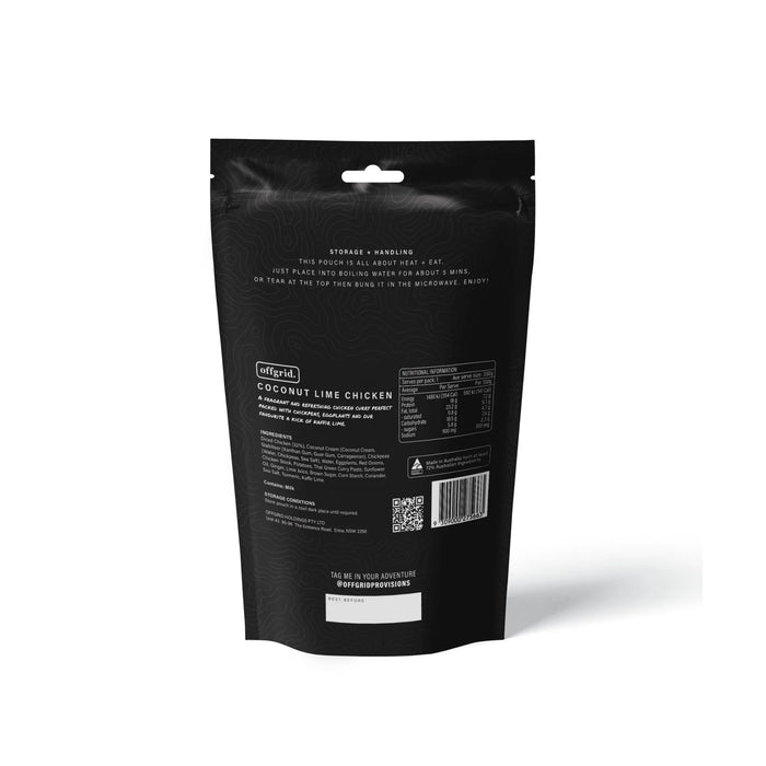 Offgrid Heat & Eat Meal - Coconut Lime Chicken