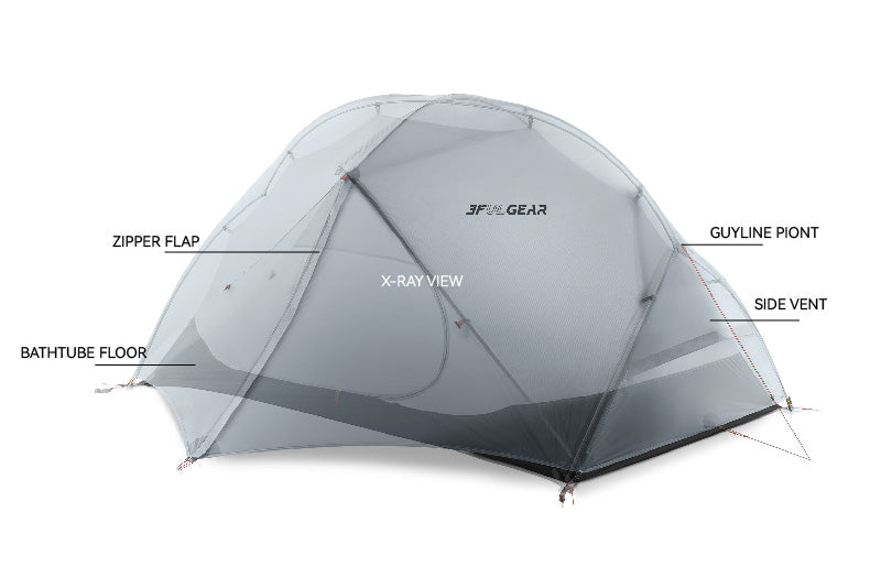 3F UL Floating Cloud 2 Freestanding Tent