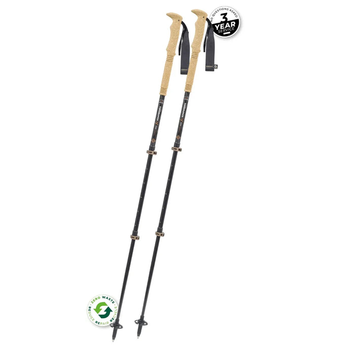 Komperdell Carbon Ultra Zero Compact Trekking Poles