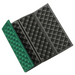 folding foam sit pad dark green